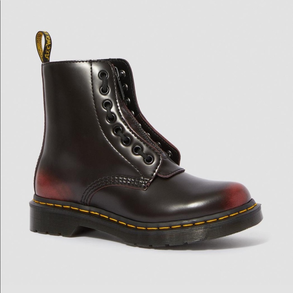 Dr. Martens 1460 PASCAL LEATHER ZIPPER BOOTS